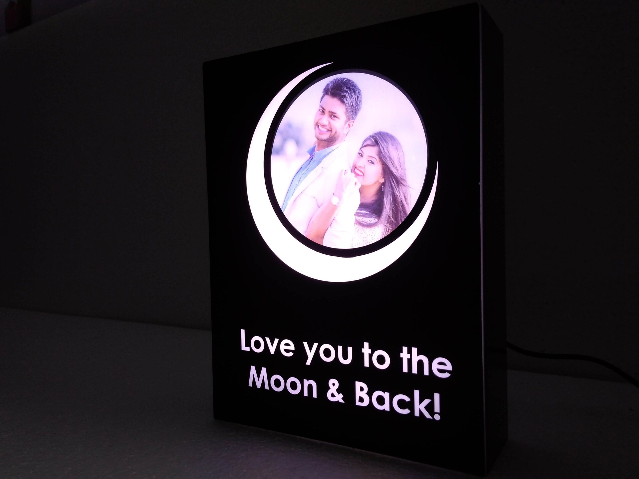 Love- To the Moon - Personalized Gift – Zoci Voci