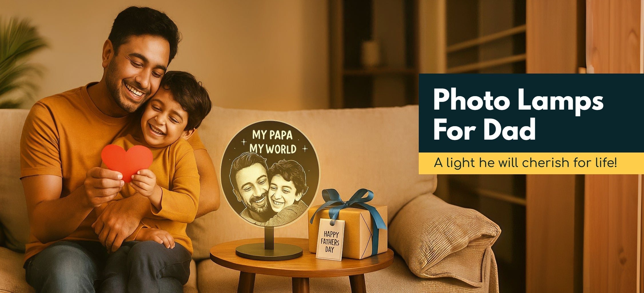 Photo Lamp for Dad – Zoci Voci