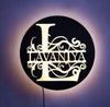 Monogram - Personalized alphabet lamp