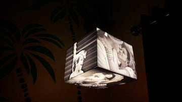 Hanging Photo Lamp - Rectangle