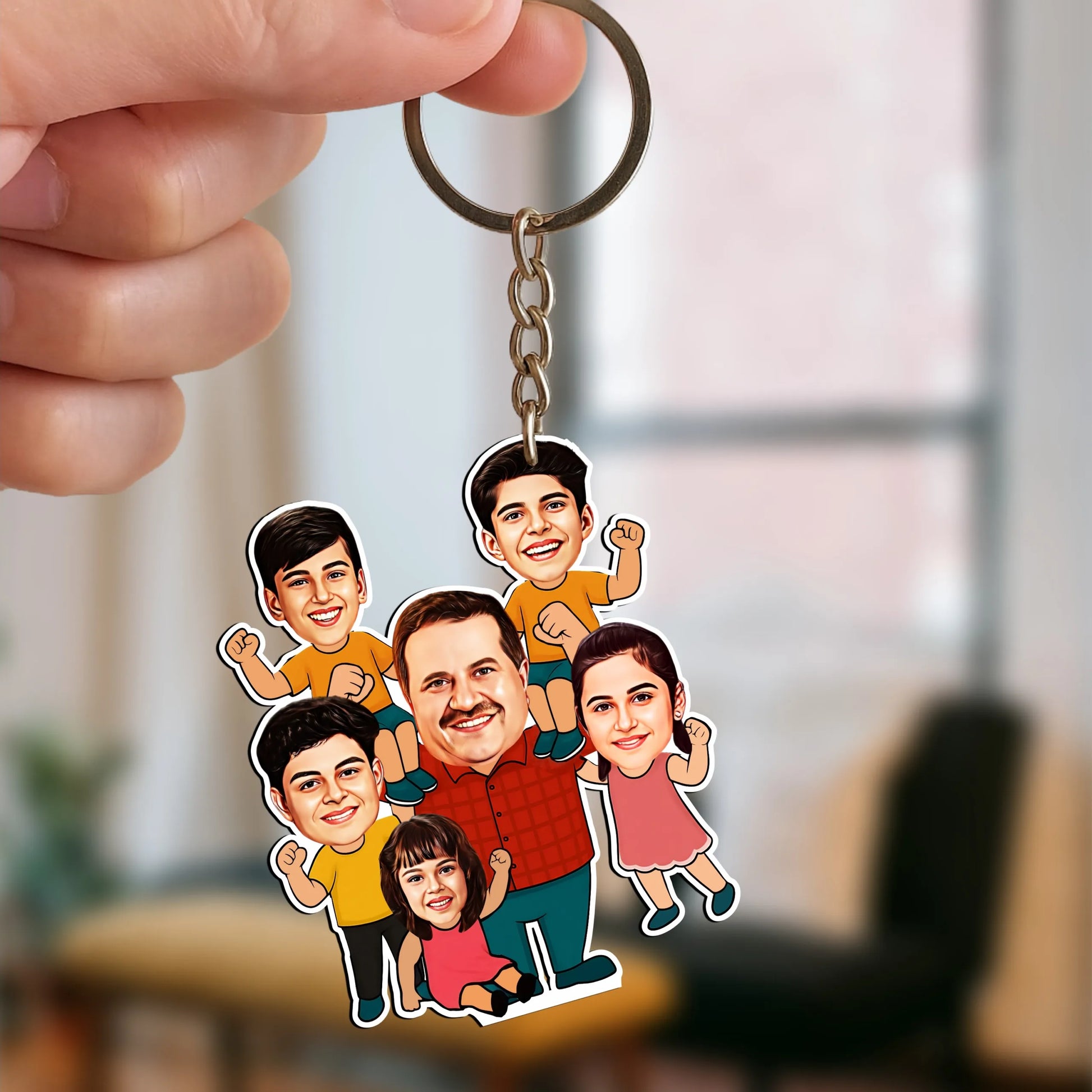 Strongest Daddy – Photo Caricature for Dad