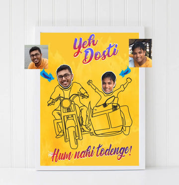 Ye Dosti Personalized Frame!