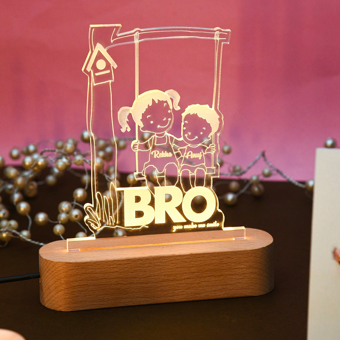 bro LED lamp for rakhi