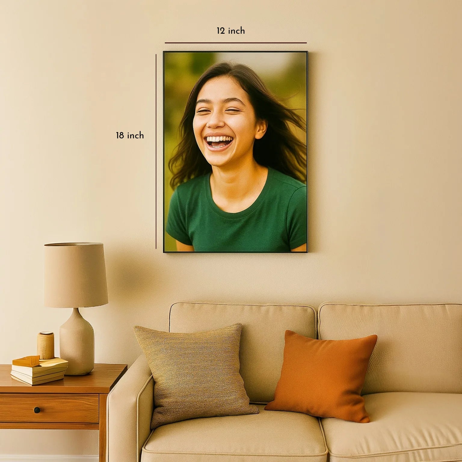Acrylic Photo Frame for Wall – Frameless Glass-Like Premium Display | Modern Wall Mounted Family & Portrait Photo Frame