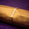 Chic Gold Name Strip Bracelet for Women