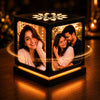 Anniversary Gift - Rotating Photo Lamp - Nostalgia Flora