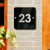 Shimmer – A house number plate
