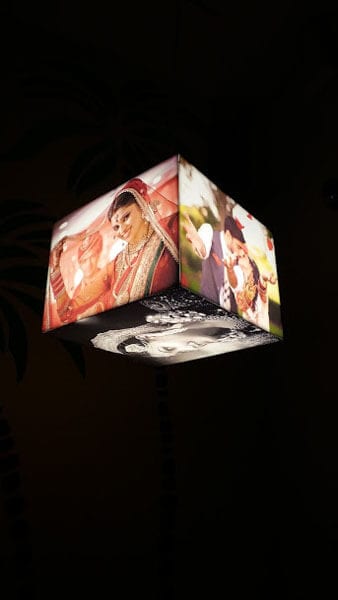 Hanging Photo Lamp - Rectangle