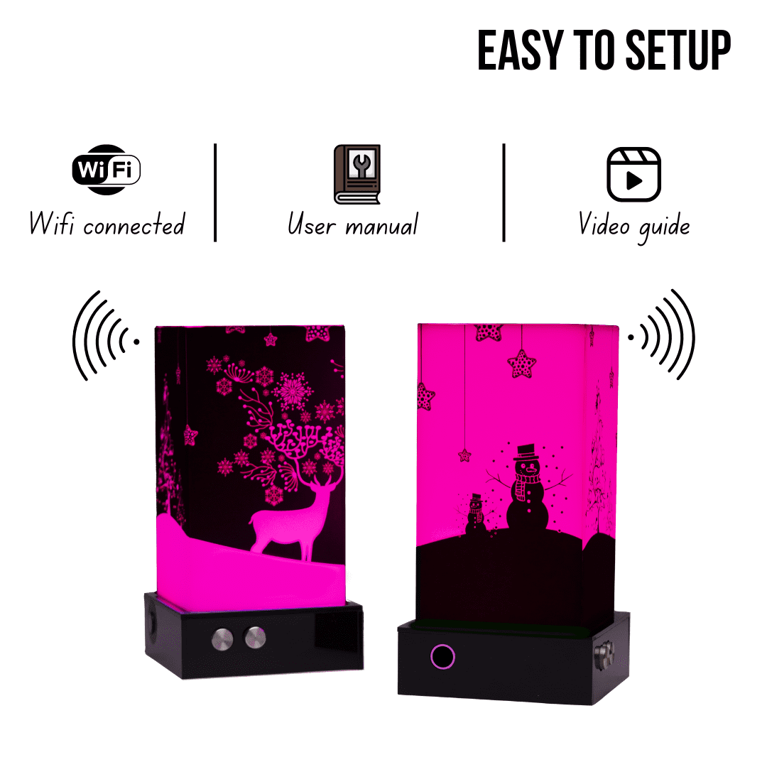 Christmas Gift – Friendship Lamps – Telepathy