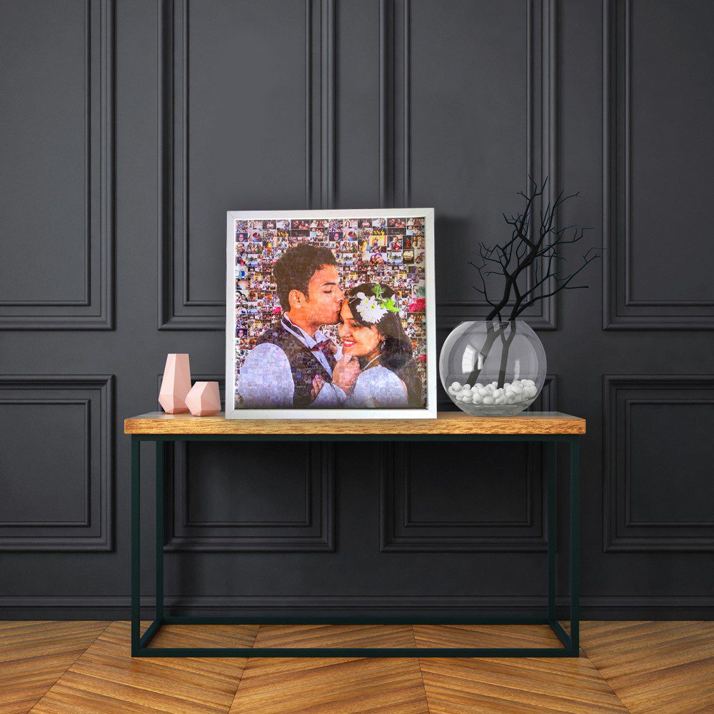 Memorabillia mosaic photo frame - 30 photos