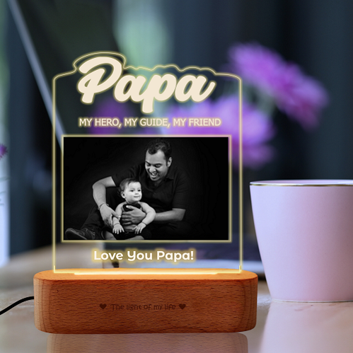 Papa's Shining Star: A Bright Gift For Father's Day