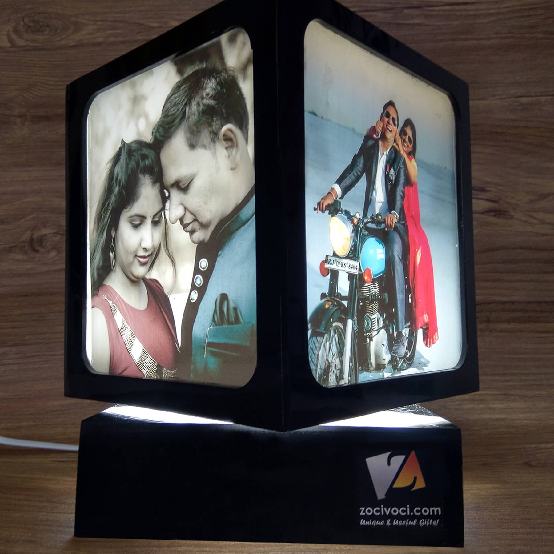Photo lamp  - Ready to print Nostalgia(Rotating)