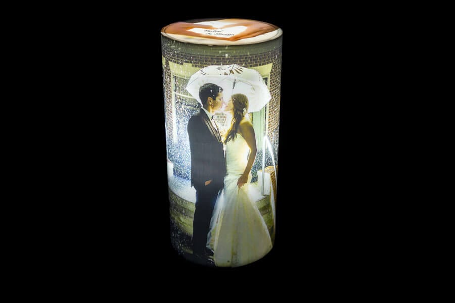 Personalized Cylinder lamp