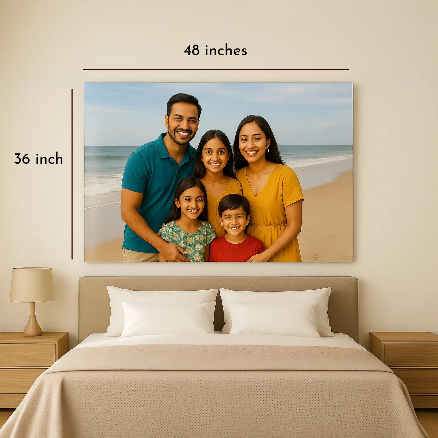 Acrylic Photo Frame for Wall – Frameless Glass-Like Premium Display | Modern Wall Mounted Family & Portrait Photo Frame