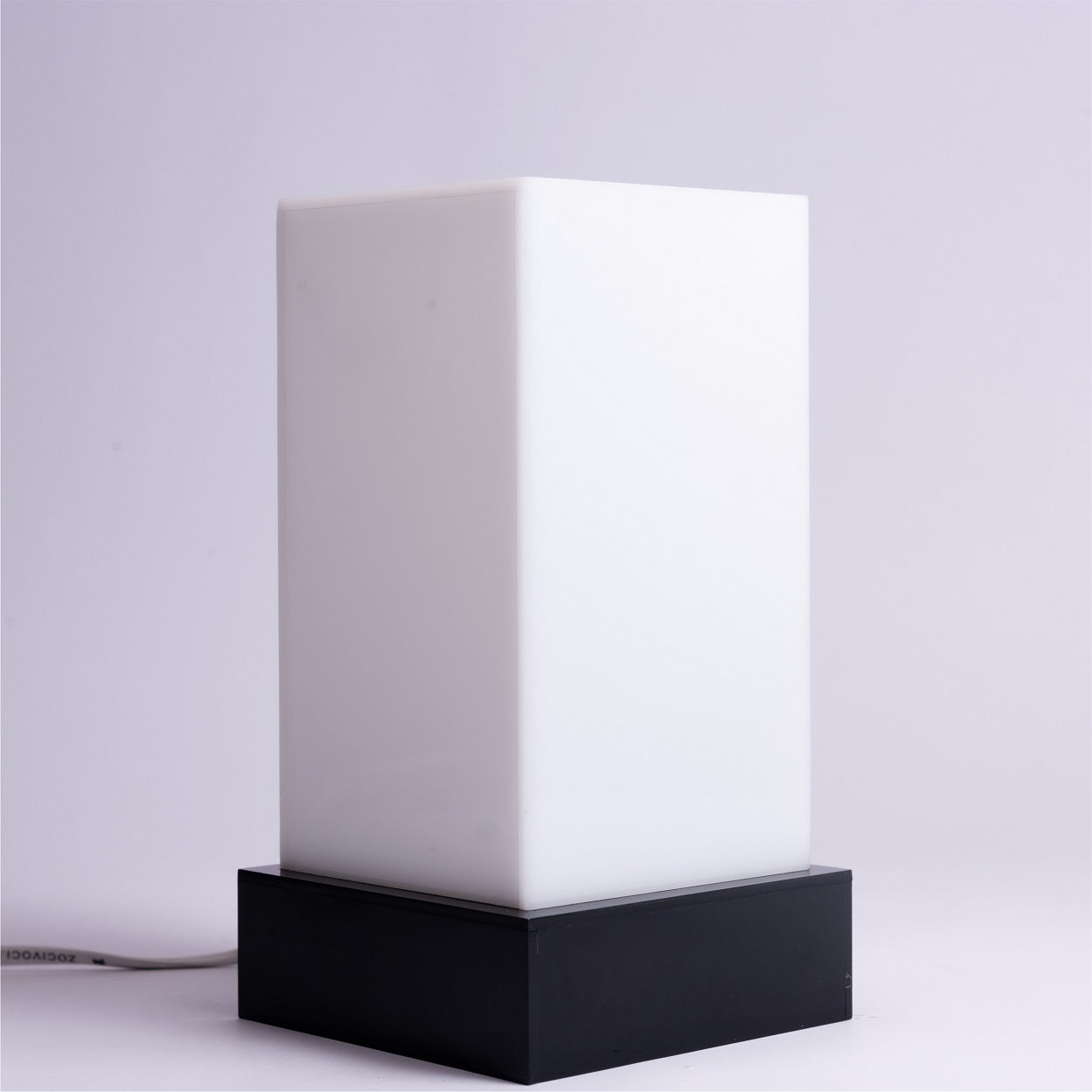 crystal table lamp made in acrylic