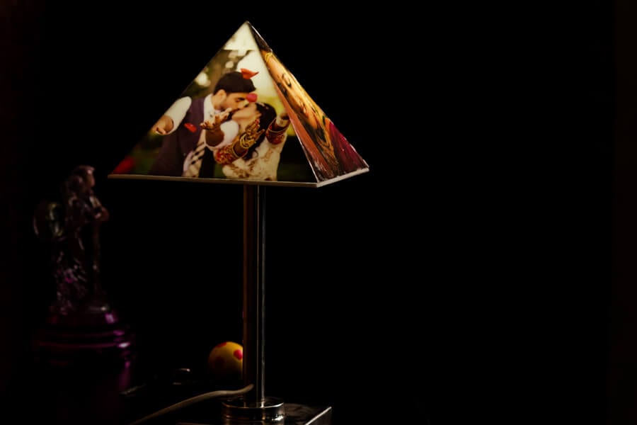 Personalized Pyramid Lamp Shade