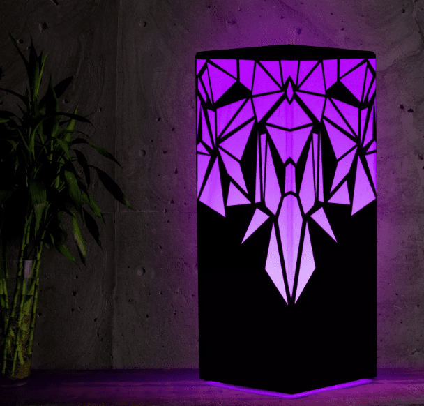 Telepathy Table Lamp - Raining Diamonds