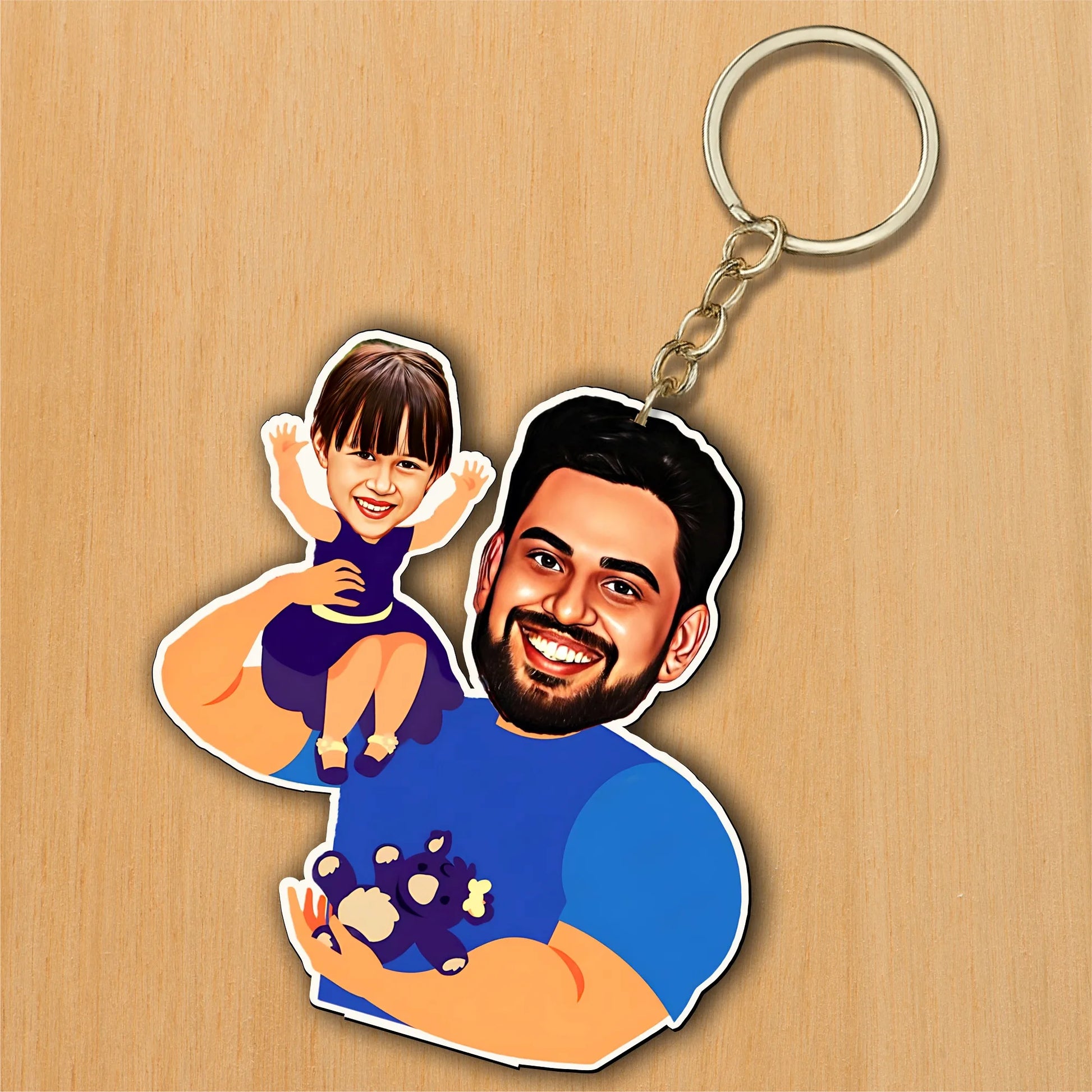 Daddy's Little Girl: Caricature Gift For Daddy