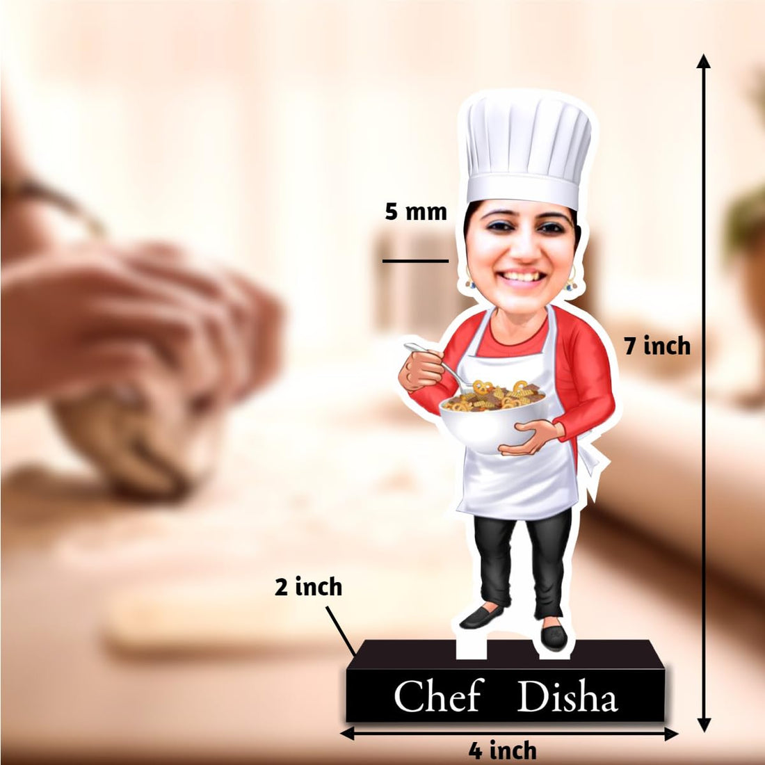 Personalized Gift for Mom - MasterChef Caricature Standee