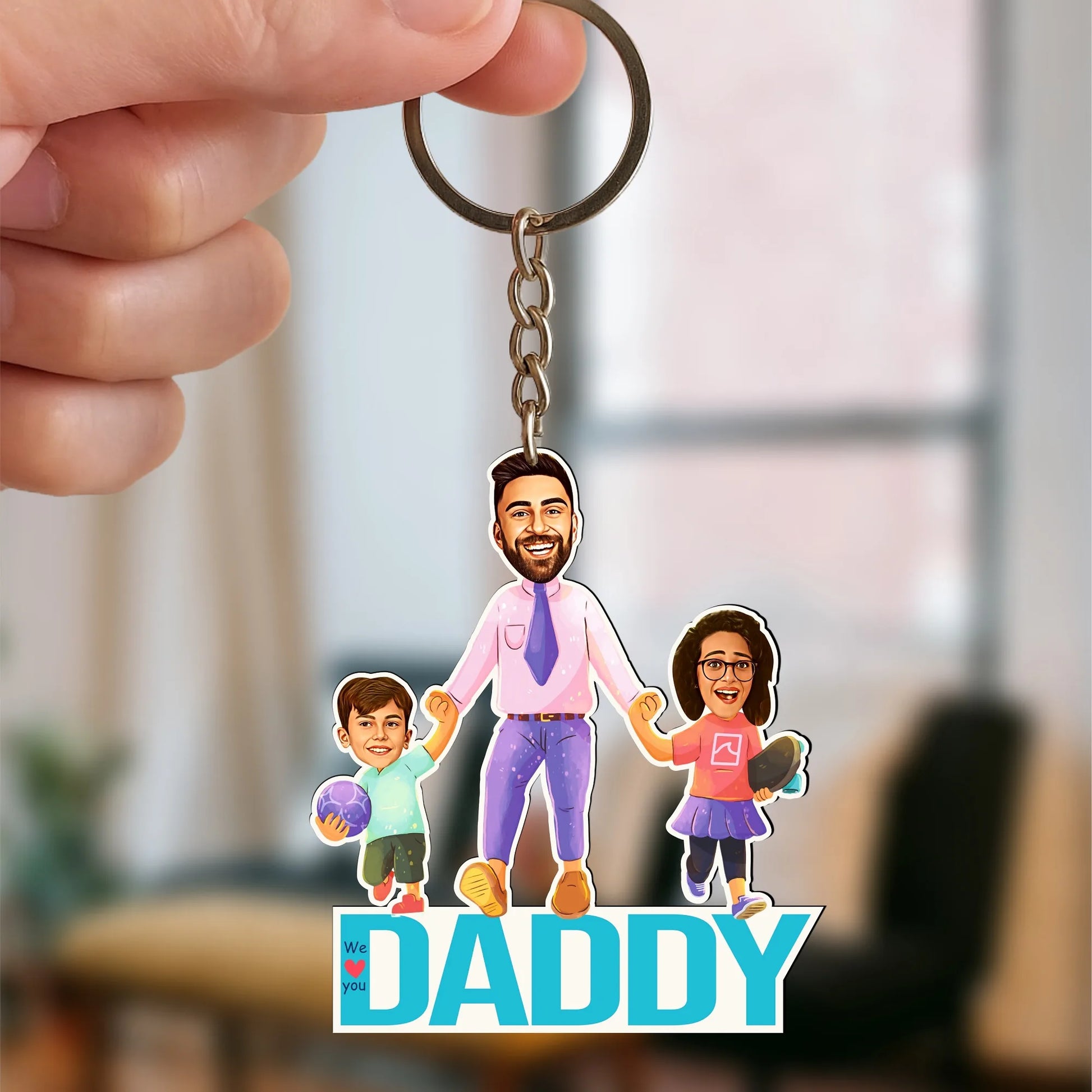 Dad & Co. Super Fun Caricature: A Joyful Gift for Dad!