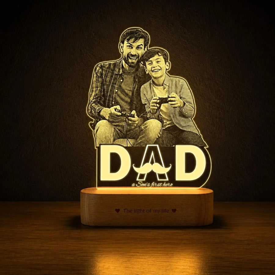 Best friend dad – Father’s day photo lamp