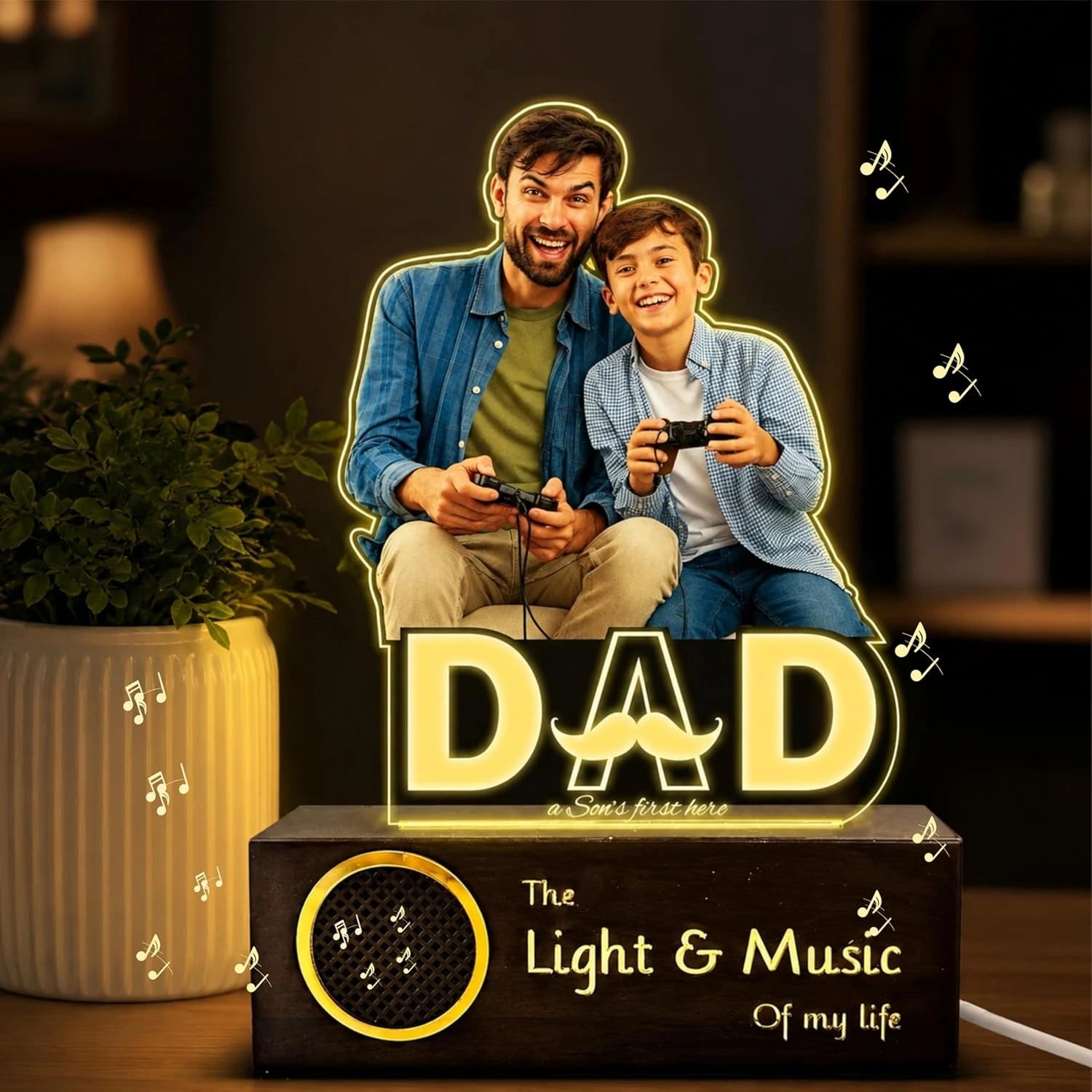 Best friend dad – Father’s day photo lamp