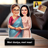 Meri Duniya – Personalized Gift for Mom from Daughter | Custom Caricature Keepsake
