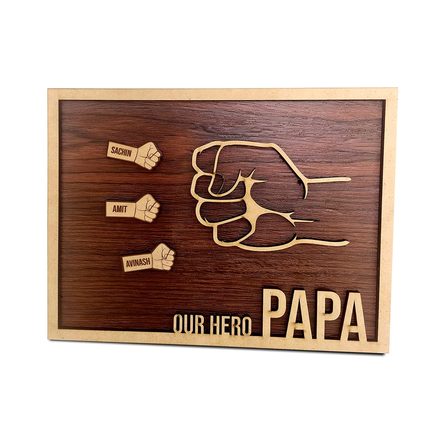 Daddy The Strongest Personalized Frame