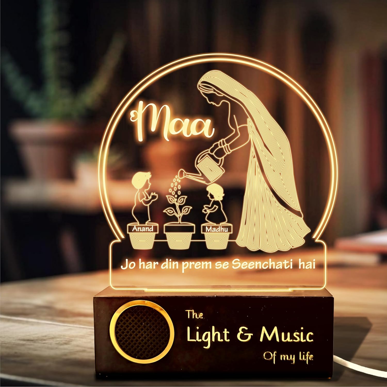 Mom – The One Who Makes Life Bloom | Creative Gift for Mom