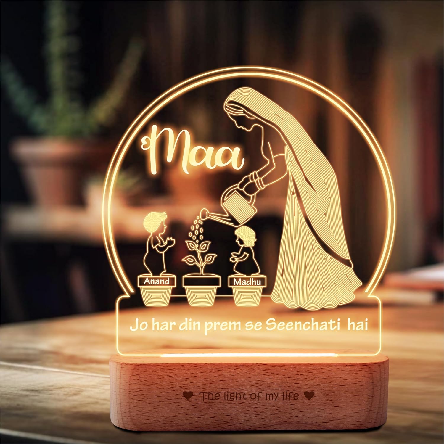 Mom – The One Who Makes Life Bloom | Creative Gift for Mom