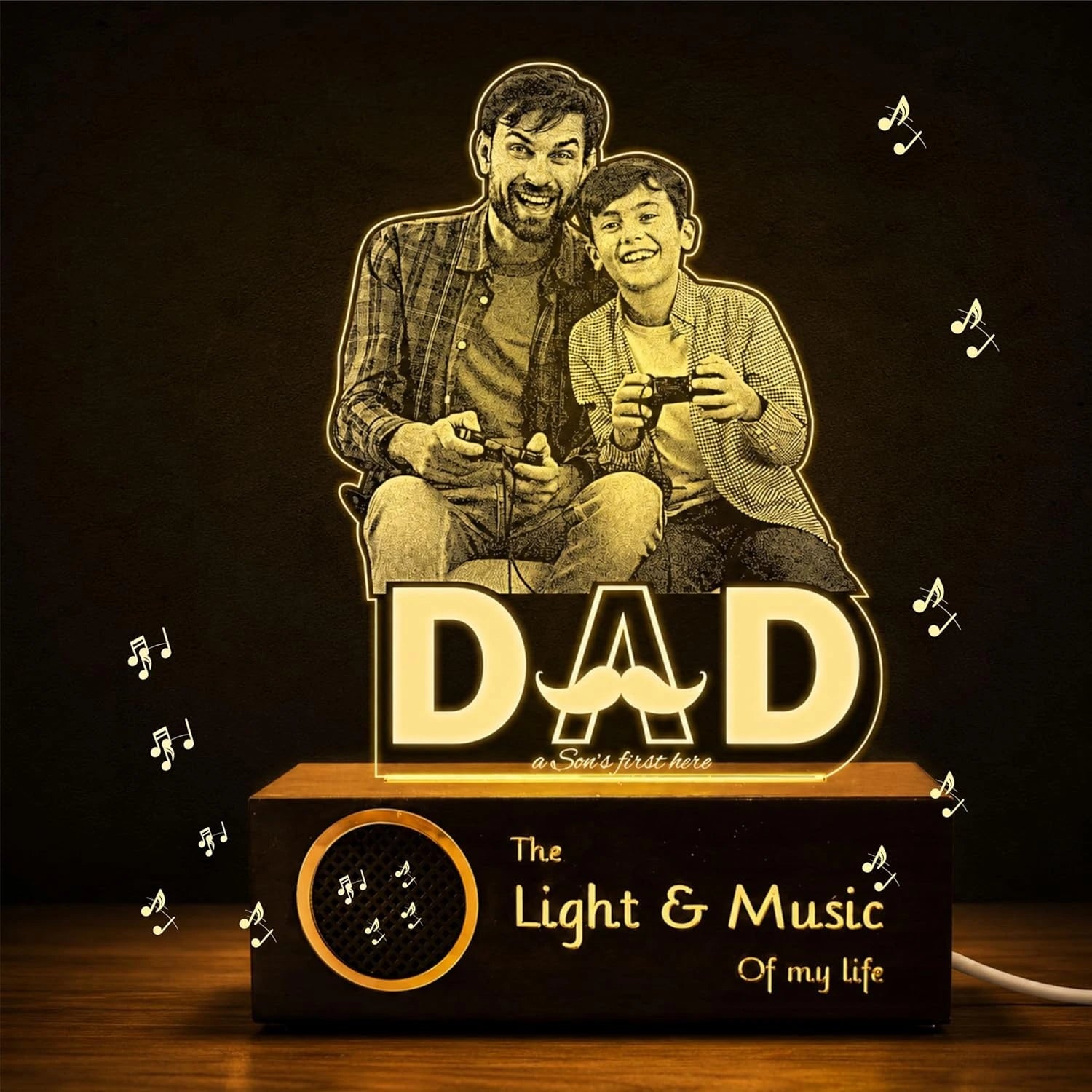 Best friend dad – Father’s day photo lamp
