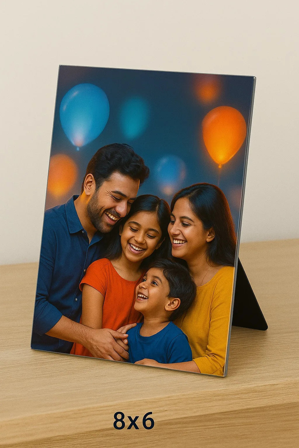 Acrylic Photo Frame for Wall – Frameless Glass-Like Premium Display | Modern Wall Mounted Family & Portrait Photo Frame