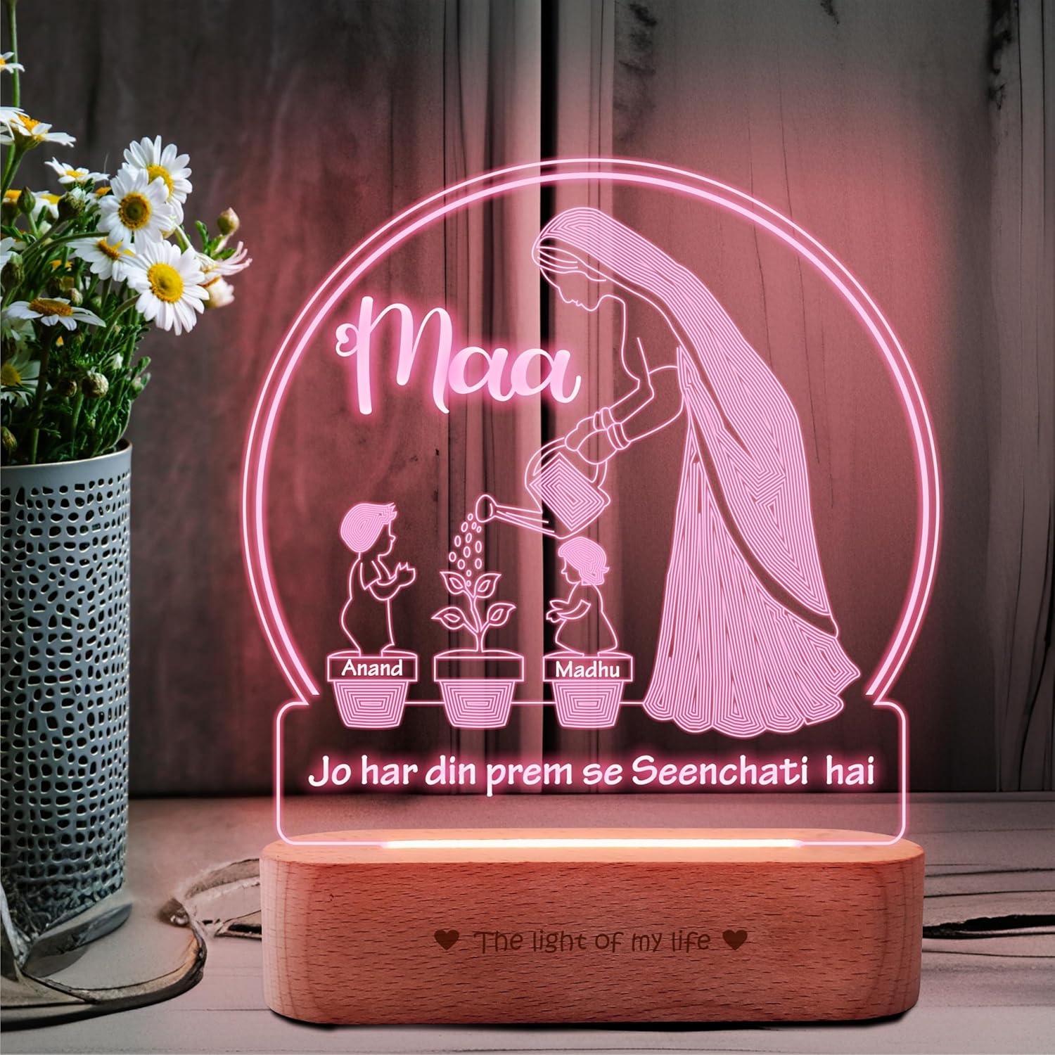 Mom – The One Who Makes Life Bloom | Creative Gift for Mom