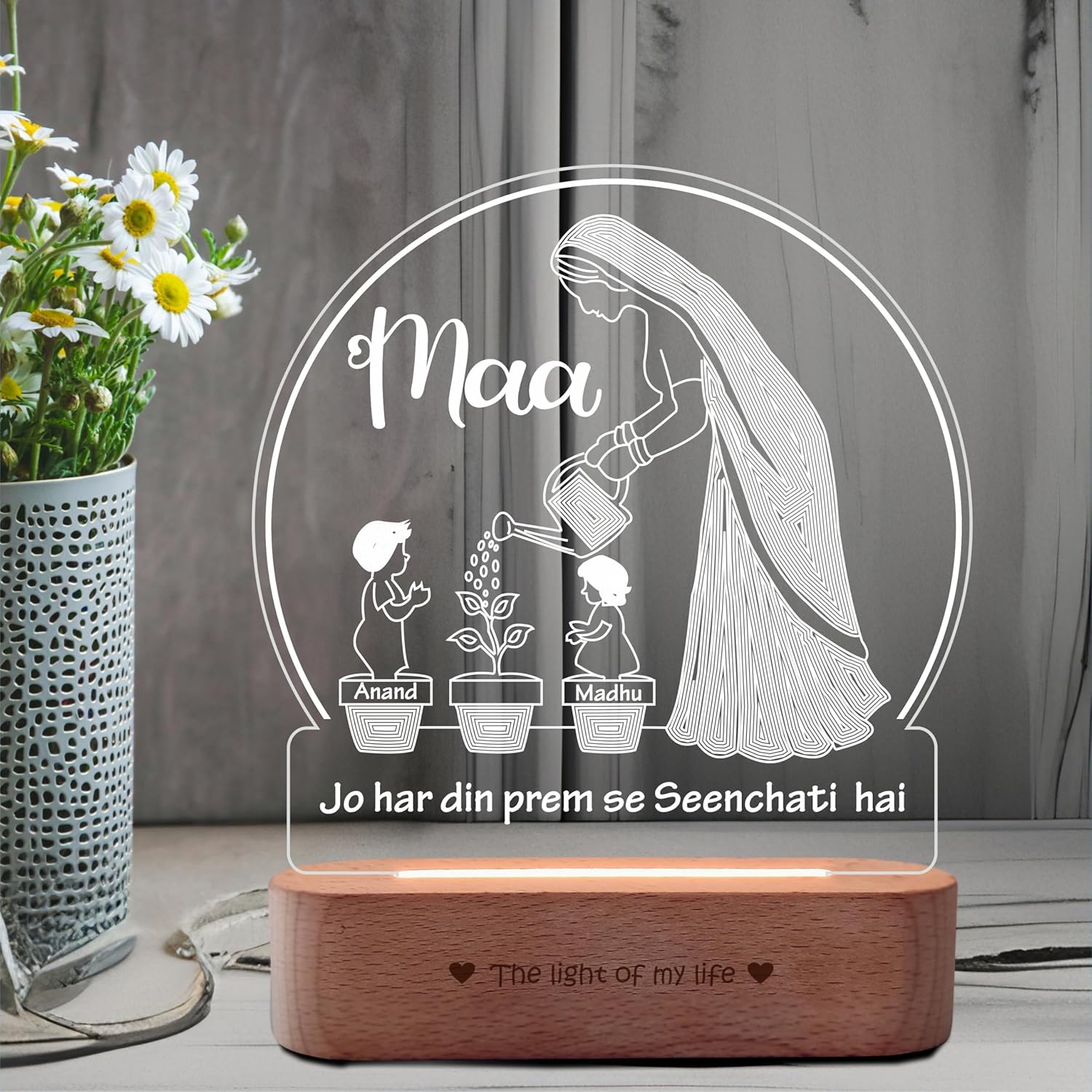 Mom – The One Who Makes Life Bloom | Creative Gift for Mom