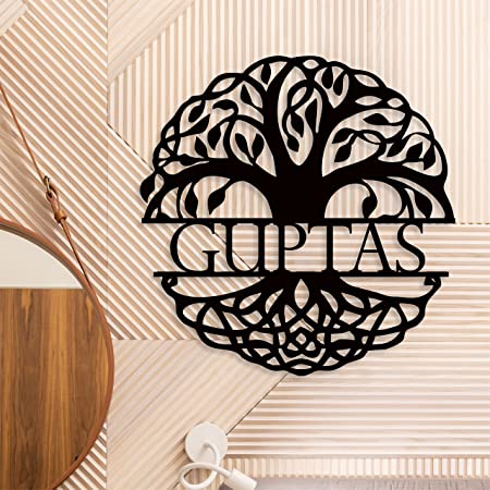 Tree Name plate for home