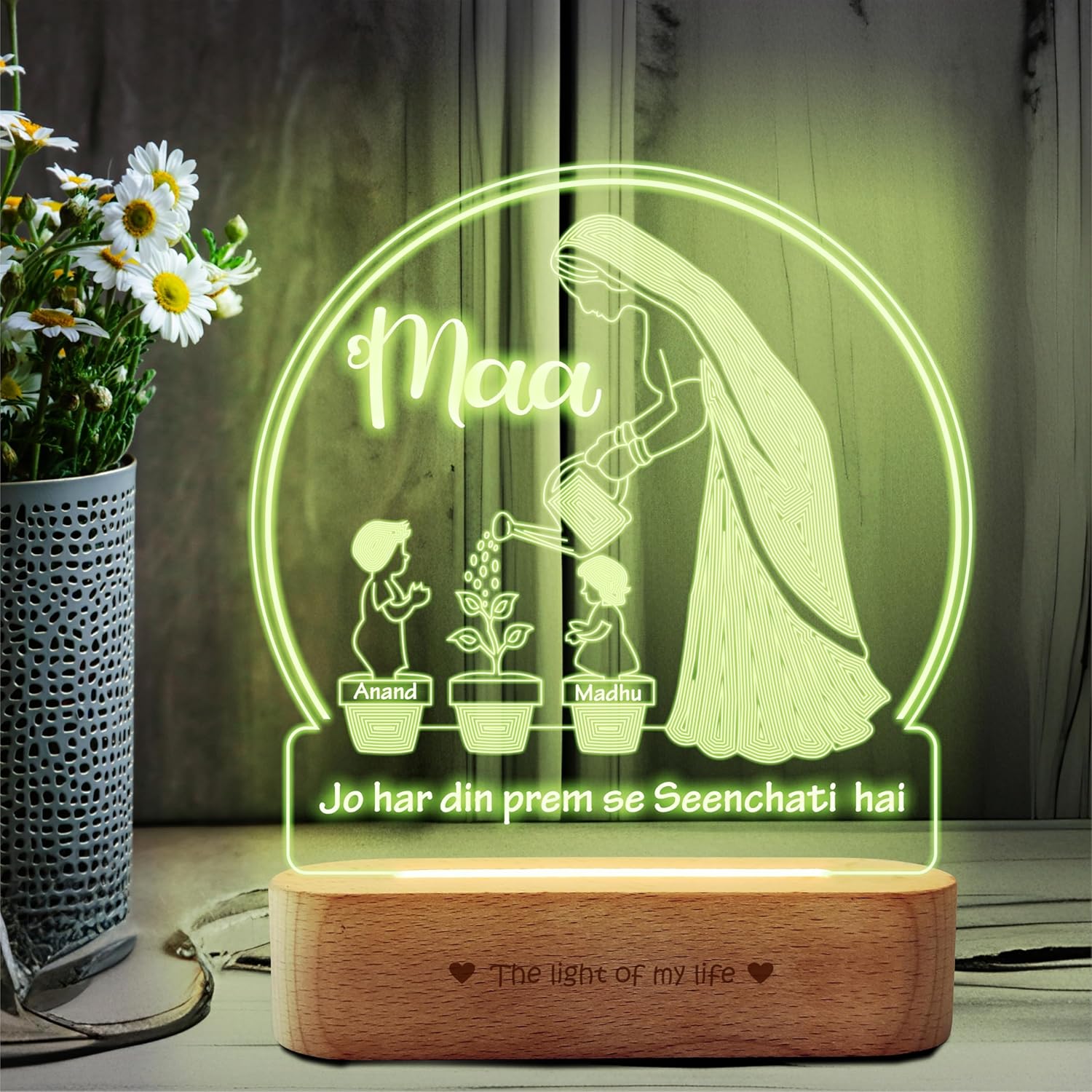 Mom – The One Who Makes Life Bloom | Creative Gift for Mom