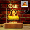 Didi – Personalized LED Frame | Customized Photo Gift for Sister with Name & Quote