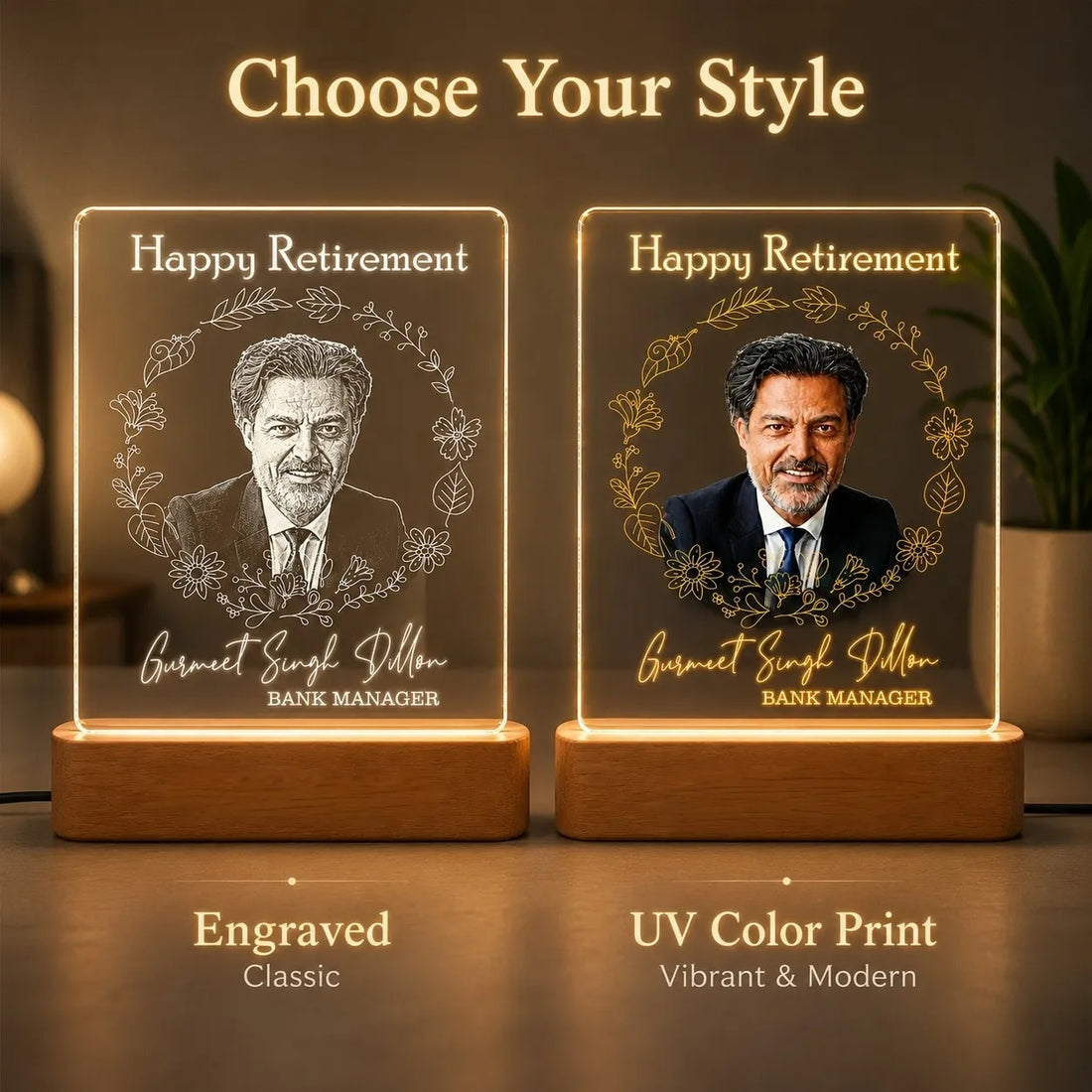 Timeless Tribute: Personalized Retirement Gift