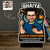 Fixer of Everything – Custom Caricature | Cool Gift for Brother | Printed MDF with Acrylic Base