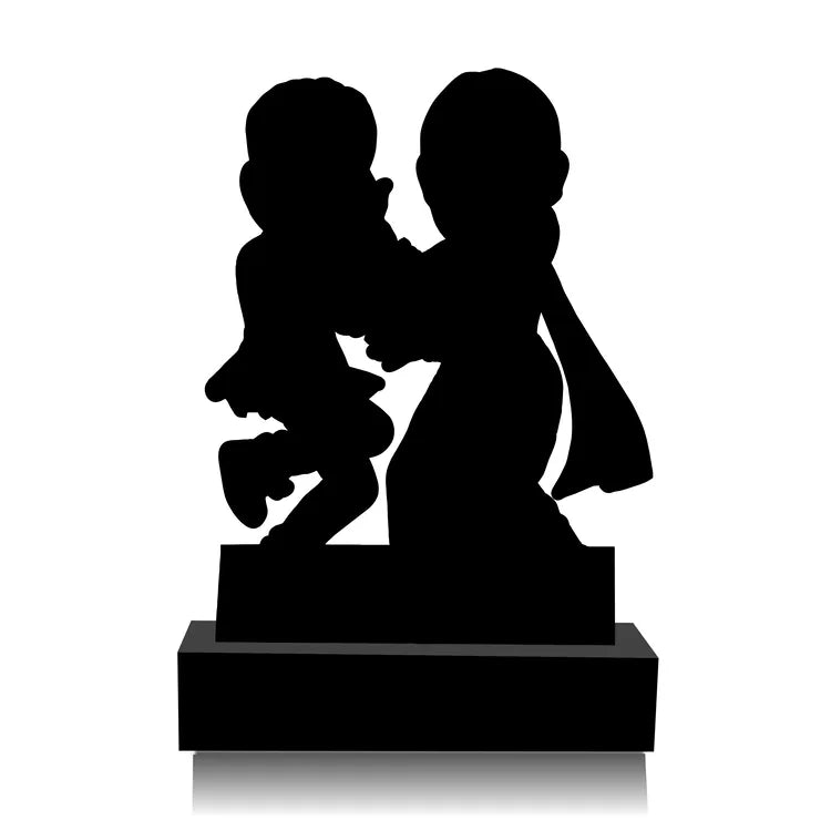 Cool Mom Personalized Caricature – Fun Customized Gift for Mom from Son/Daughter | Unique Birthday & Mother’s Day Keepsake