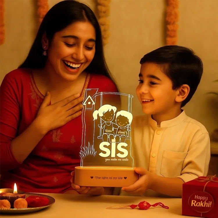 Sister Love - Glowing Lamp