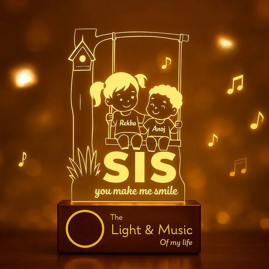 Sister Love - Glowing Lamp