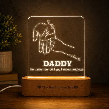 Nurturing Light: Father's Day Lamp