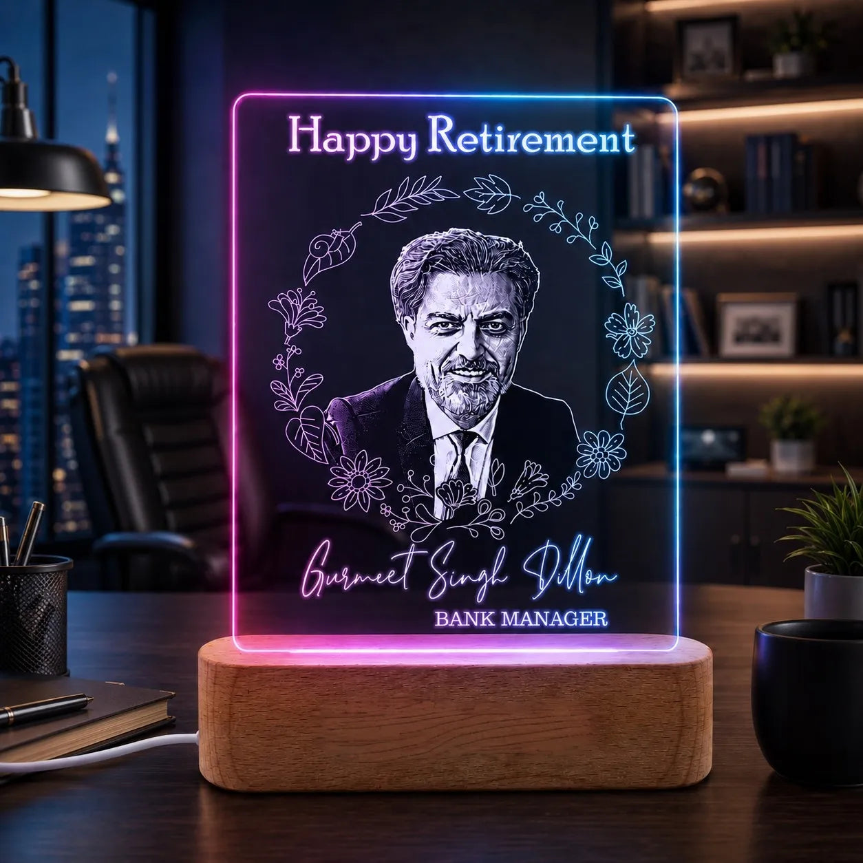 Timeless Tribute: Personalized Retirement Gift