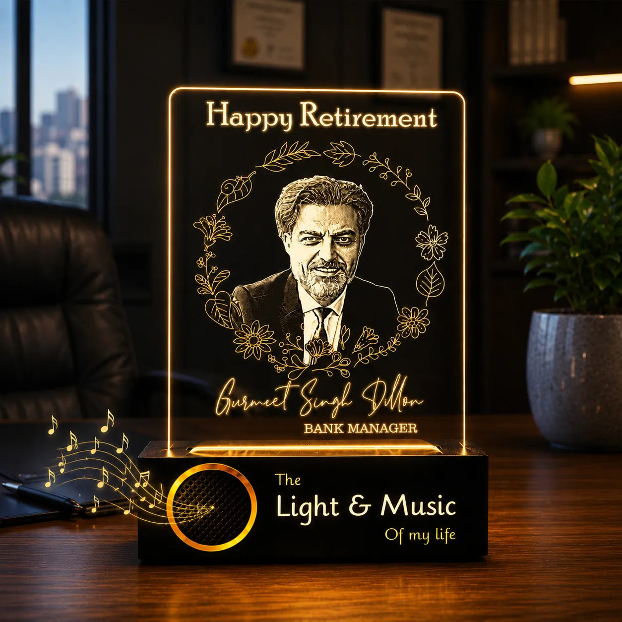 Timeless Tribute: Personalized Retirement Gift