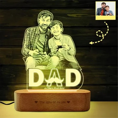 Best friend dad – Father’s day photo lamp