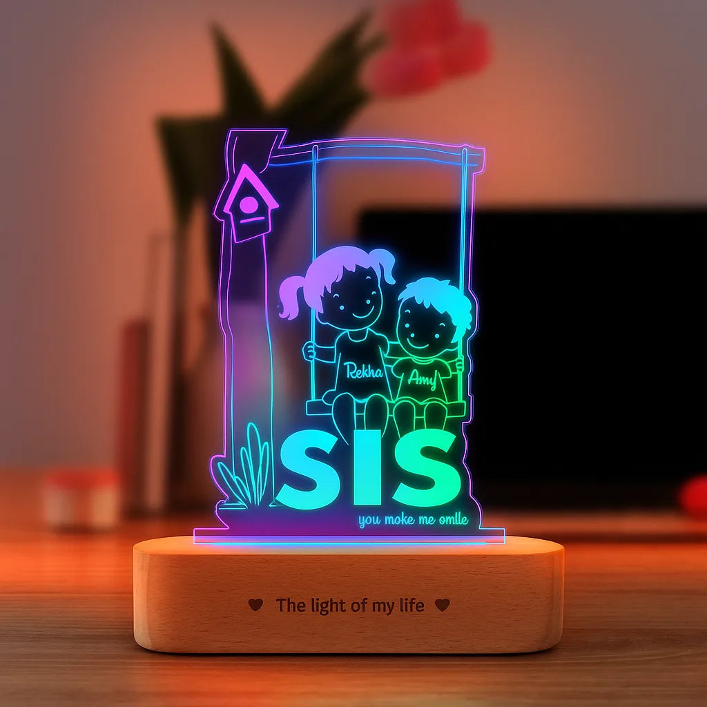 Sister Love - Glowing Lamp