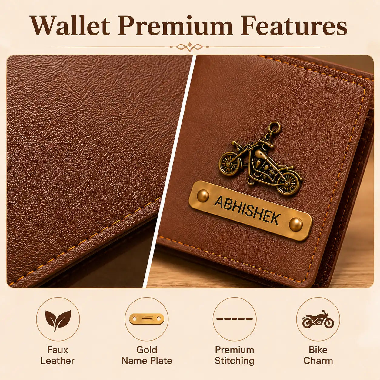 Raksha Bandhan Gift for Brother | Personalized Wallet, Diary & Caricature Gift Set