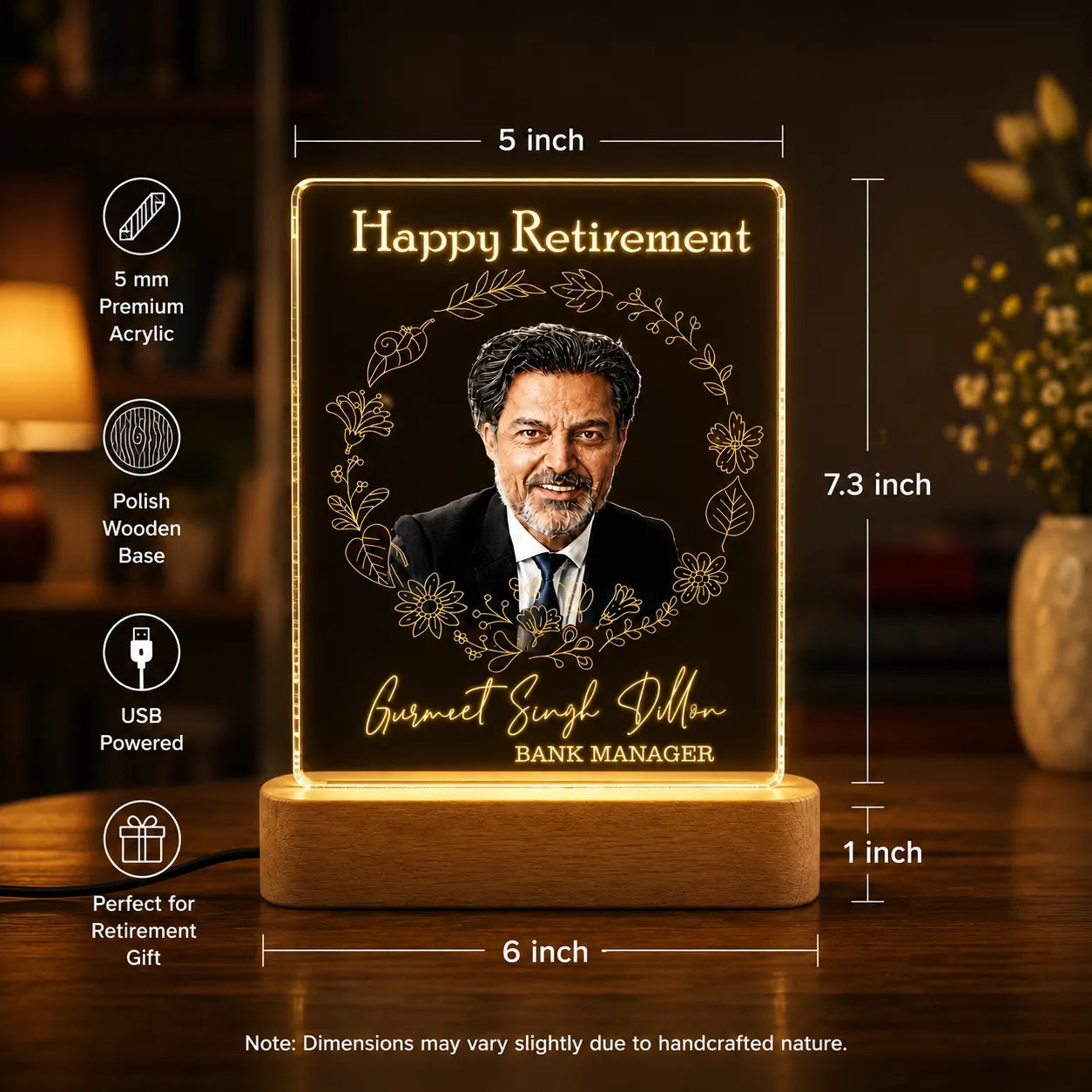 Timeless Tribute: Personalized Retirement Gift