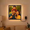 LED Backlit Photo Frame with Light for Wall | Personalized Light Photo Frame | Large LED Wall Photo Frame
